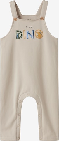 NAME IT Latzhose 'NBMVONNE' in Beige: Vorderseite