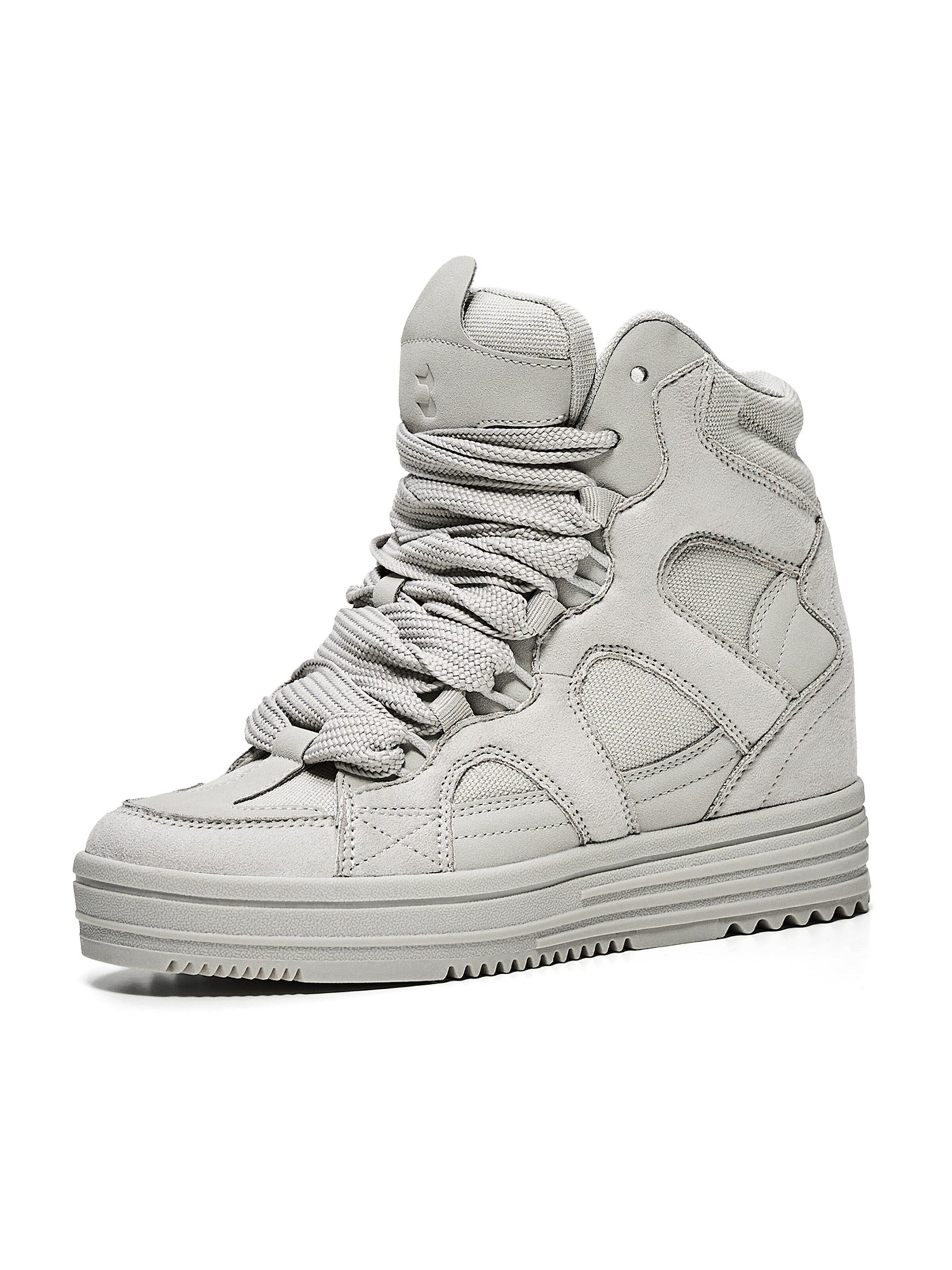 Bershka Sneaker in Grau: Vorderseite