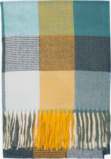 Seasons of April Schal 'Milly' in blau / gelb / petrol / weiß, Produktansicht