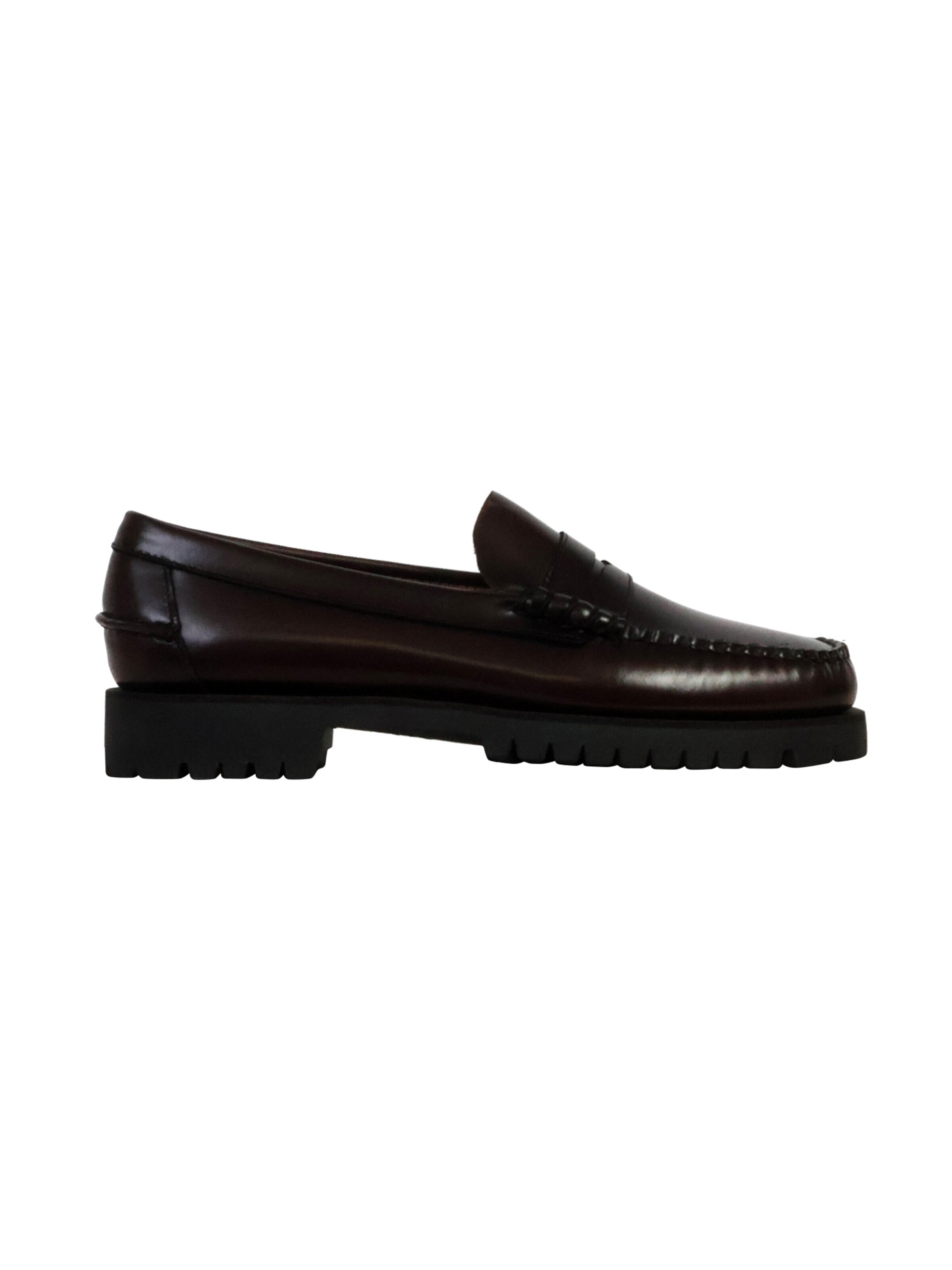 SEBAGO Lace-up shoe 'Sebago Docksides Dan Lug W aus Leder' in Brown