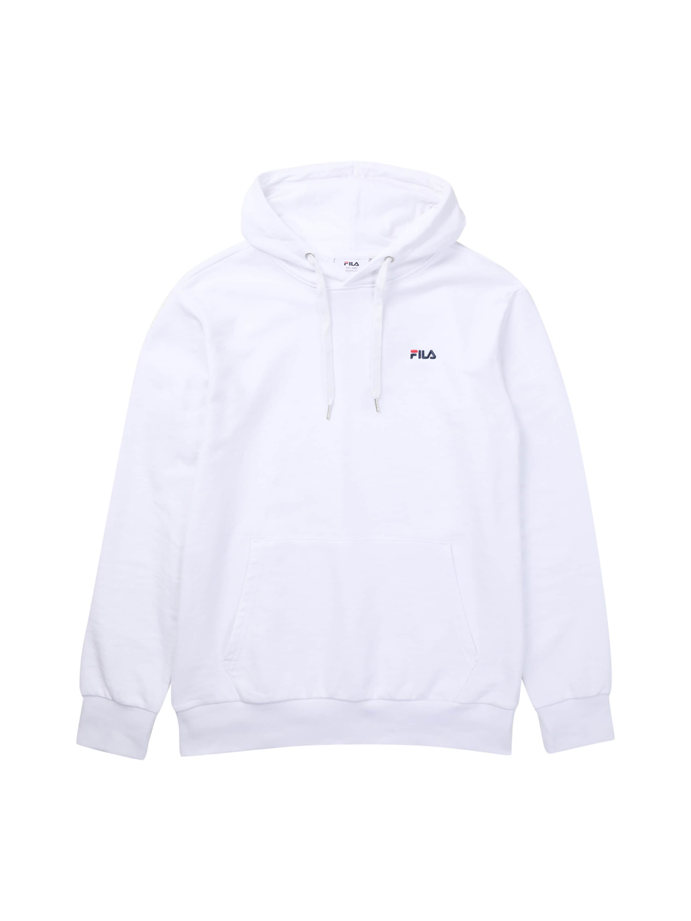 FILA Sweatshirt 'LUMEZZANE hoodie' in Wit