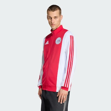 Vestes d’entraînement 'Ajax Dna' ADIDAS PERFORMANCE en blanc : devant