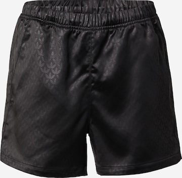 Regular Pantaloni 'Trefoil' de la ADIDAS ORIGINALS pe negru: față