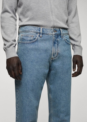 MANGO MAN Regular Jeans 'Ben' in Blau