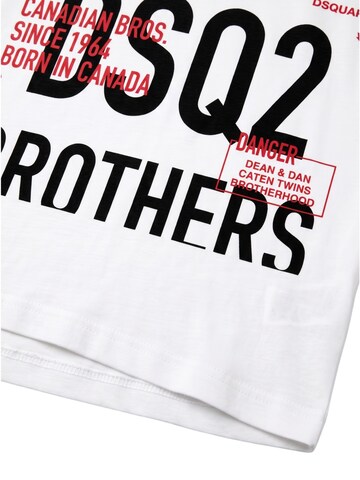 DSQUARED2 Shirt 'Bro' in Wit