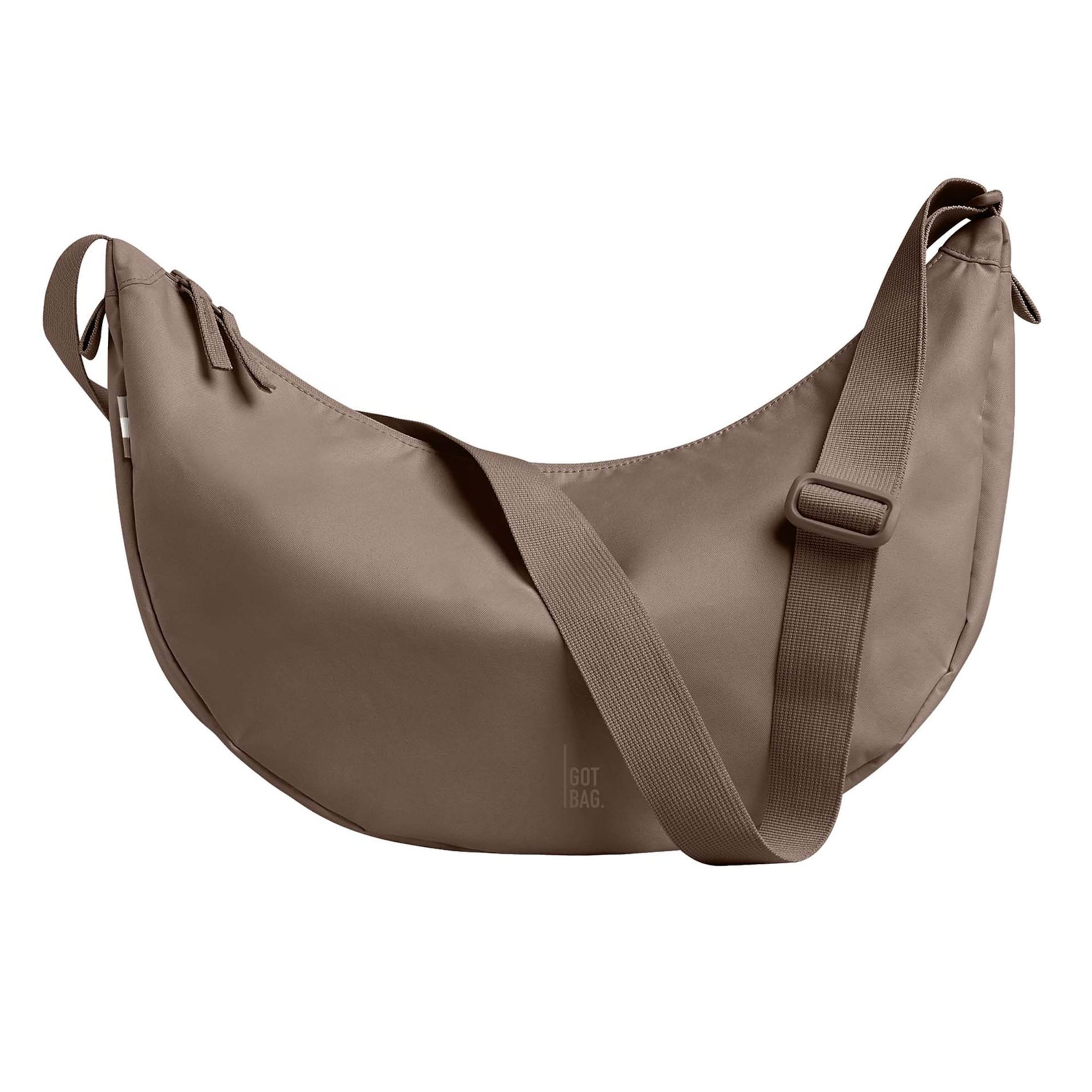 Got Bag Umhängetasche 'Moon' in Grau: Vorderseite