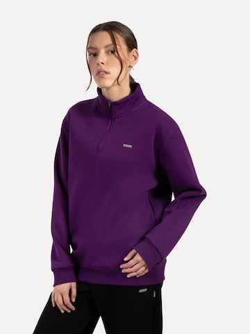 Veste de survêtement 'Jago' Smilodox en violet