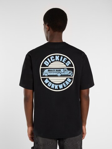 Tricou 'Dickies Circle' de la DICKIES pe negru: față