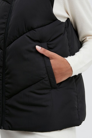 ICHI Bodywarmer 'FRIZTA' in Zwart