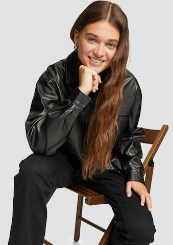 QS Bluse in Schwarz