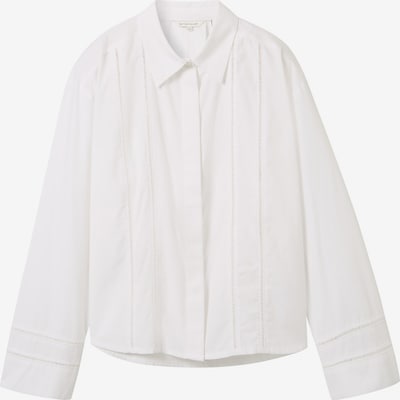 Bluză TOM TAILOR pe alb, Vizualizare produs