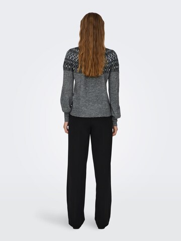 ONLY - Pullover 'Alina' em cinzento