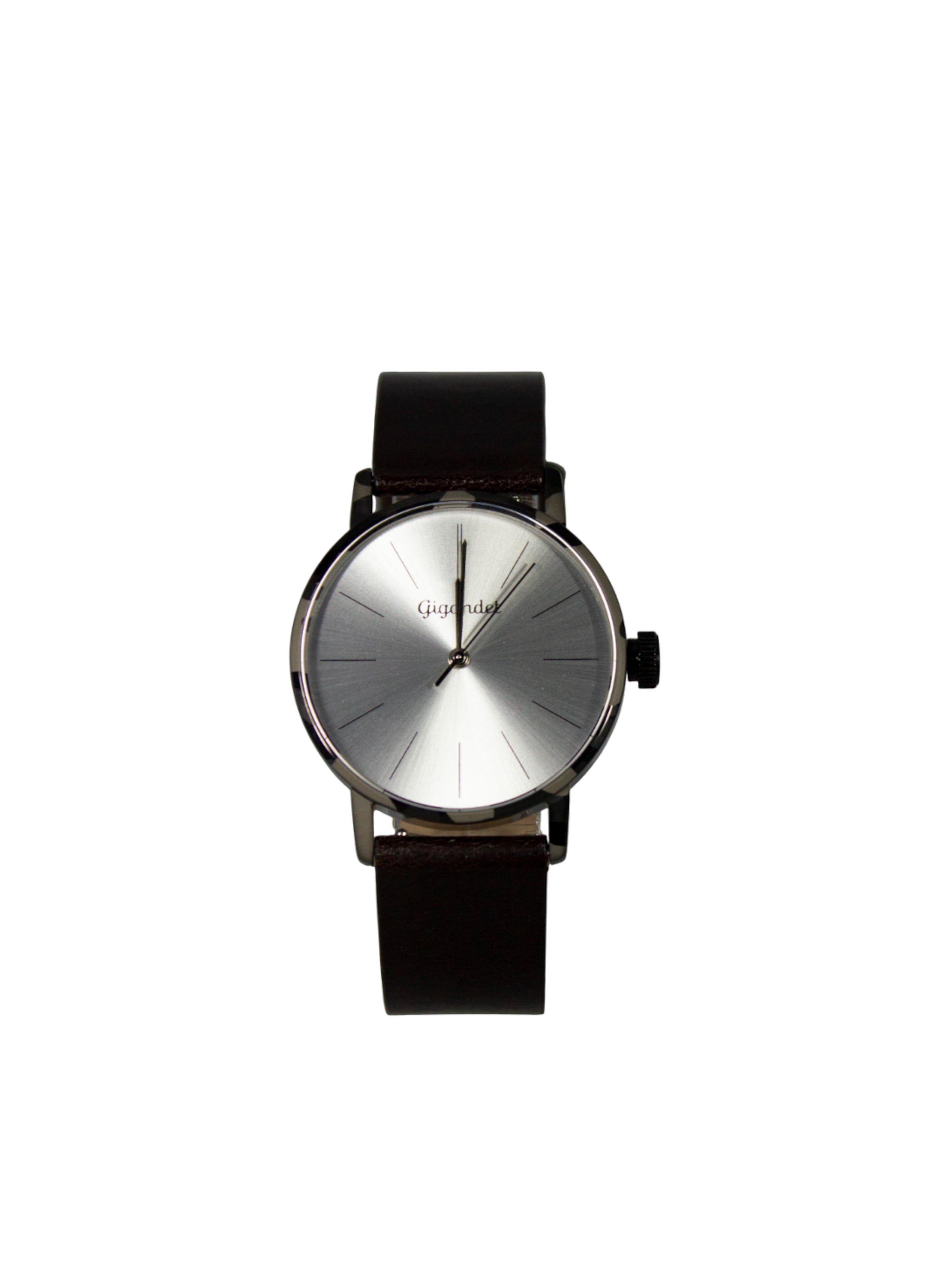 Gigandet Analog Watch 'MINIMALISM' in Black: front