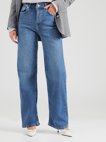 Pepe Jeans Wide Leg Farkut 'LEXA' värissä sininen: etupuoli