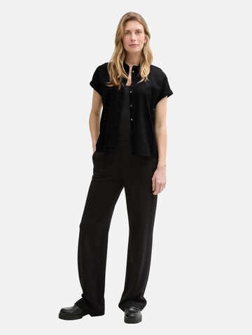 TOM TAILOR Blouse in Black