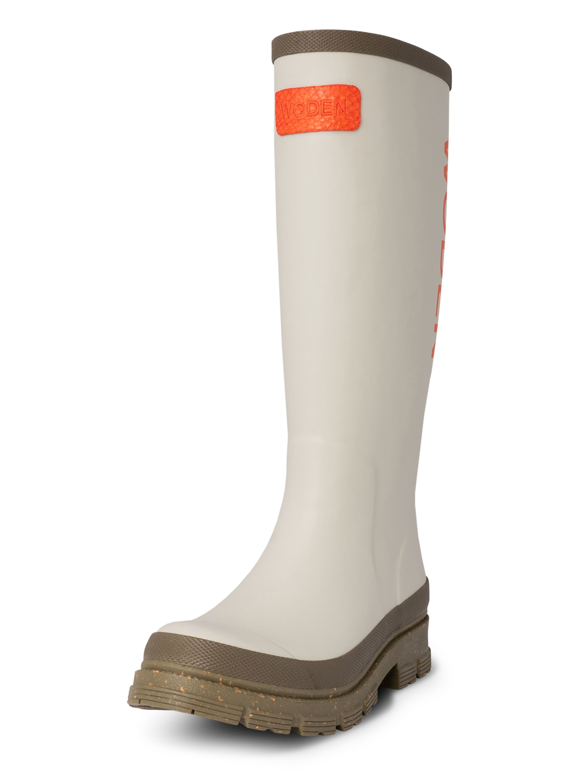 WODEN Regenlaarzen in Wit