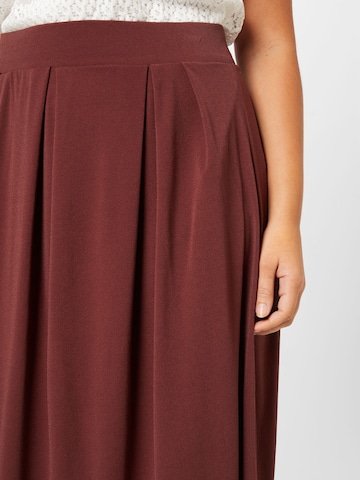 ABOUT YOU Curvy Skirt 'Arianna' in Brown