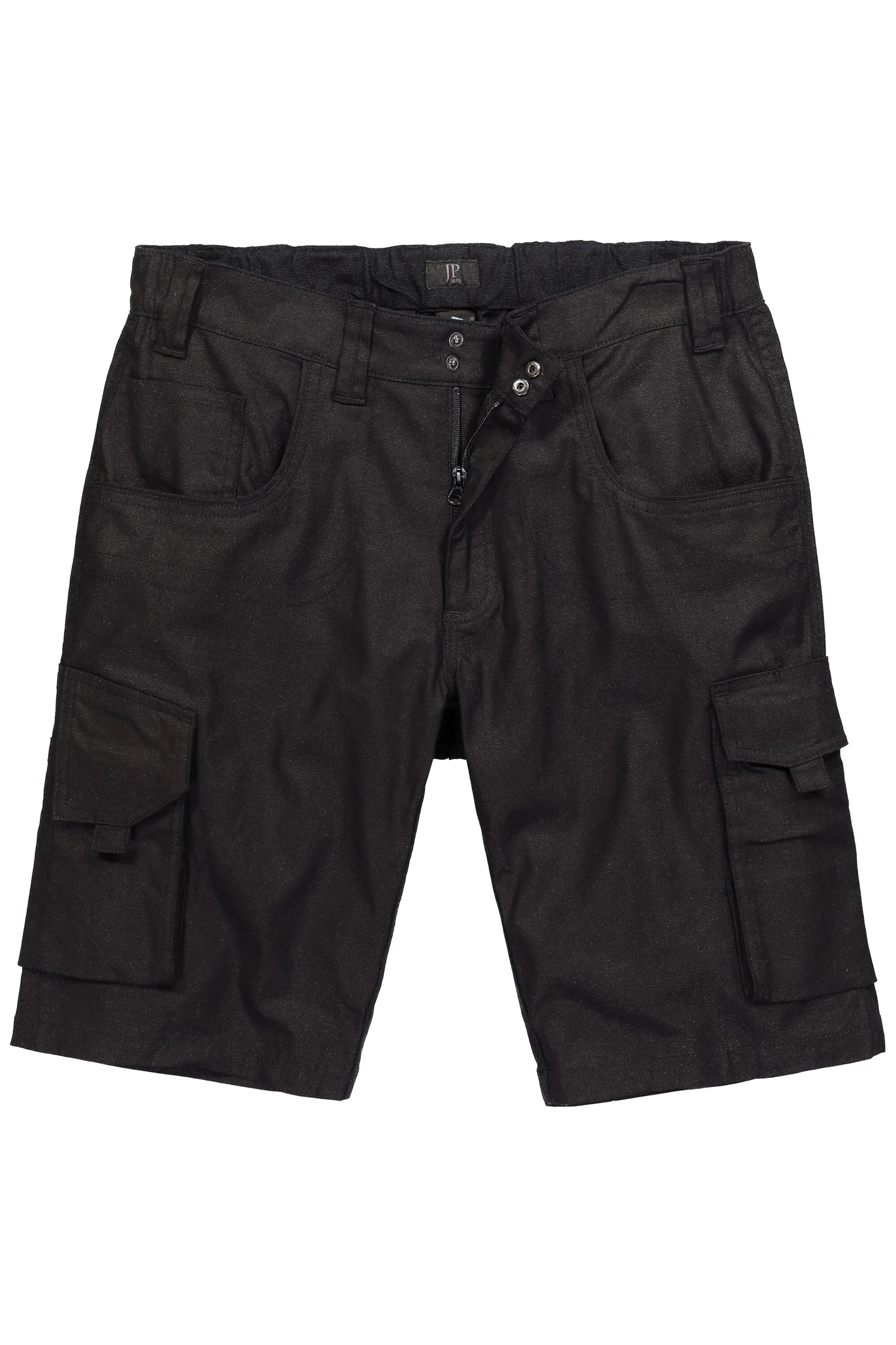 JP1880 Regular Broek in Zwart: voorkant