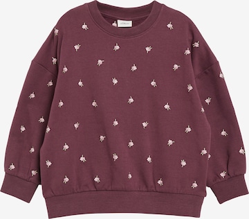 s.Oliver Sweatshirt in Lila: voorkant
