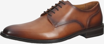 Gordon & Bros Lace-Up Shoes in Brown: front