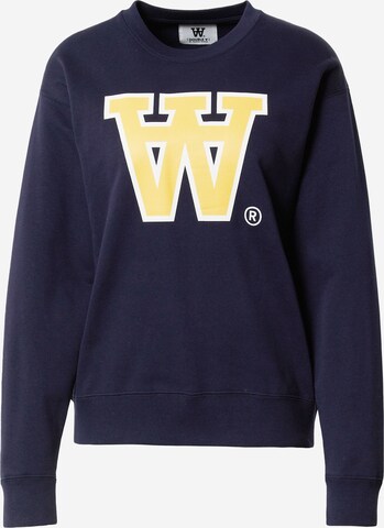 WOOD WOOD Sweatshirt 'Jess' in Blau: predná strana