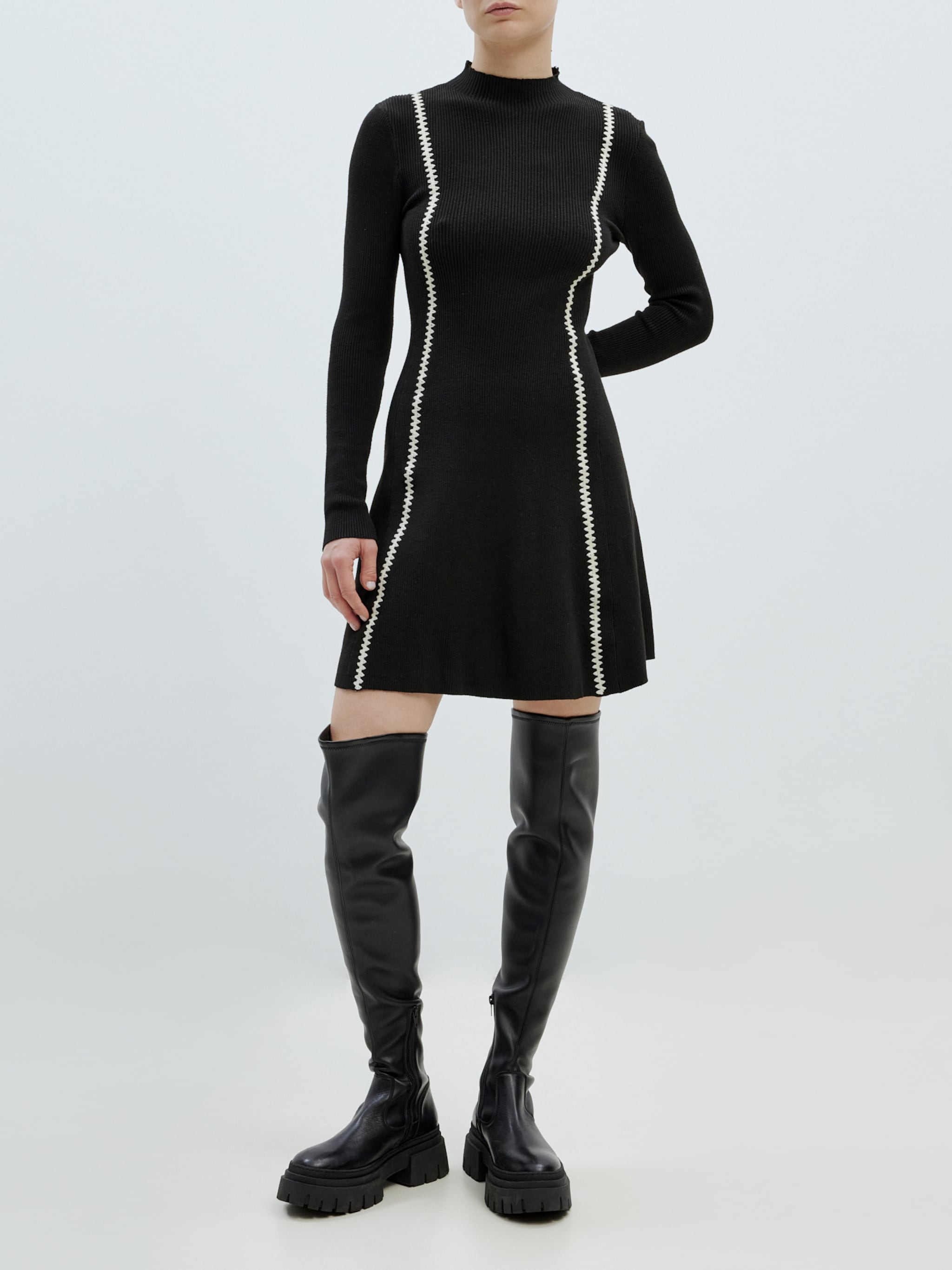 EDITED Produkte Kleid 'Malu' schwarz
