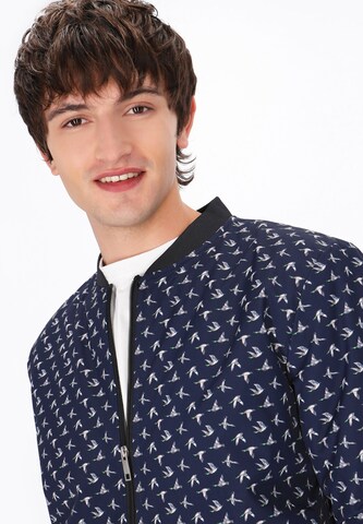 MO - Chaqueta de entretiempo en azul