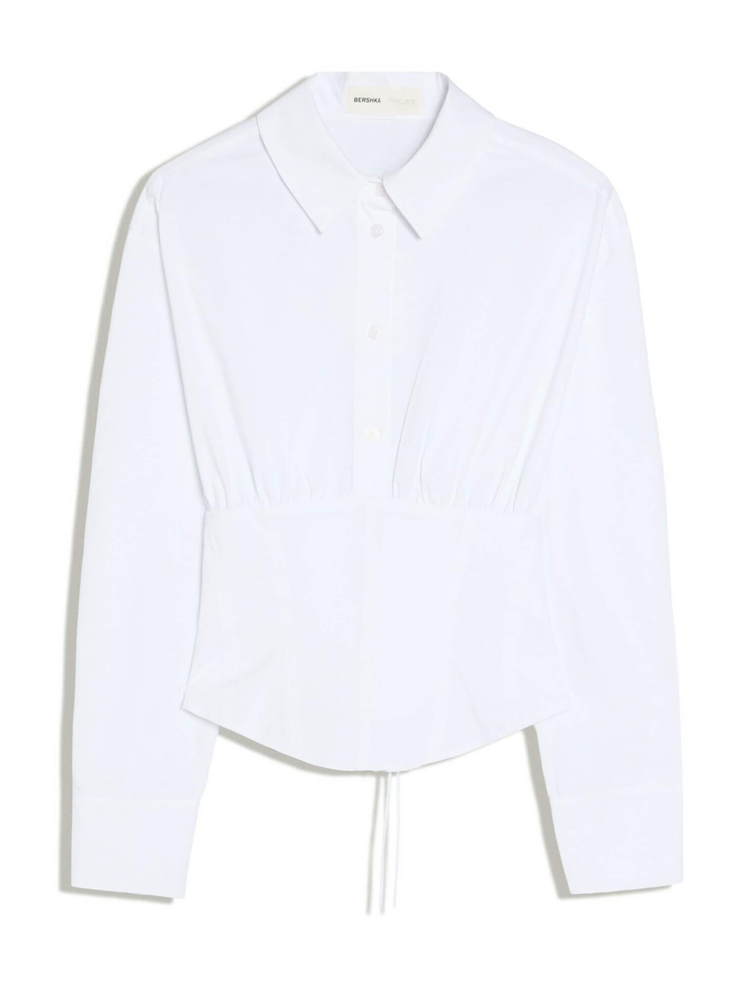 Bershka Bluse i hvid: forside