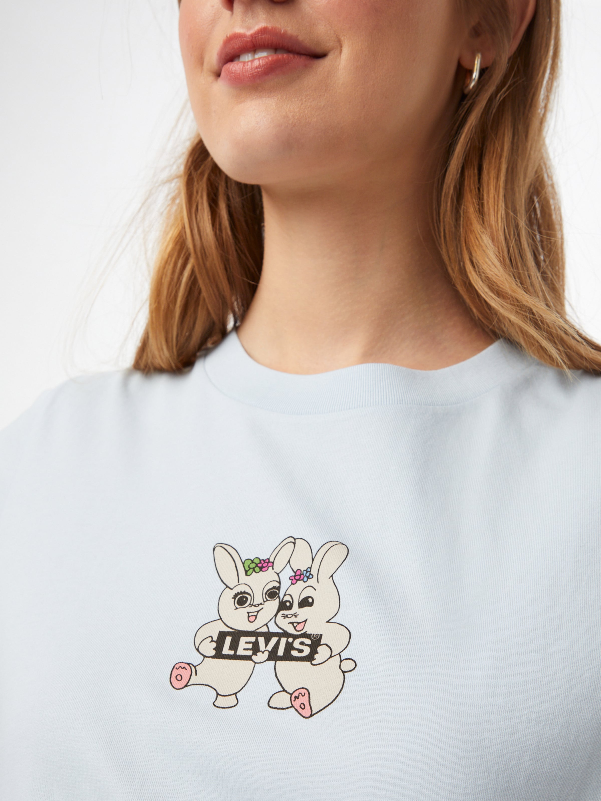LEVIS T-Shirt in Hellblau 