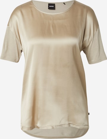 BOSS Pusero 'Esandy' värissä beige: etupuoli