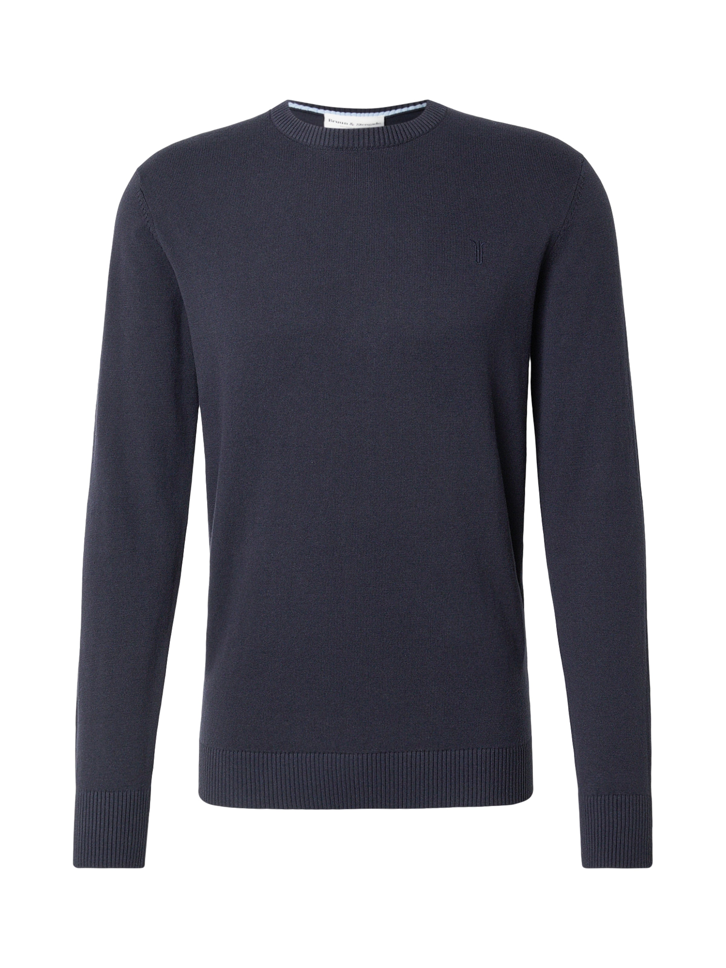 Bruun & Stengade Sweater 'Jupiter' in Blue: front