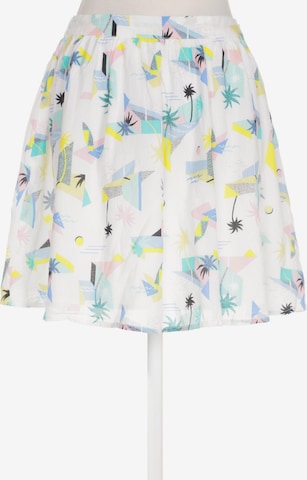 Tommy Jeans Rock S in Weiß: Vorderseite