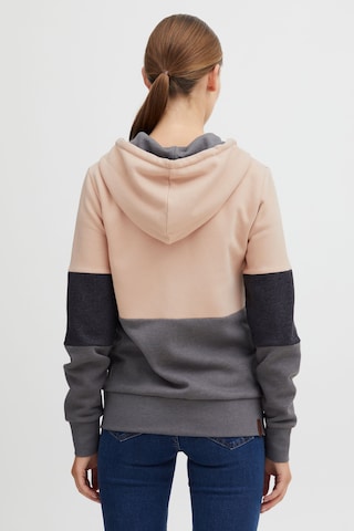 Oxmo Kapuzensweatshirtjacke 'Kate' in Pink