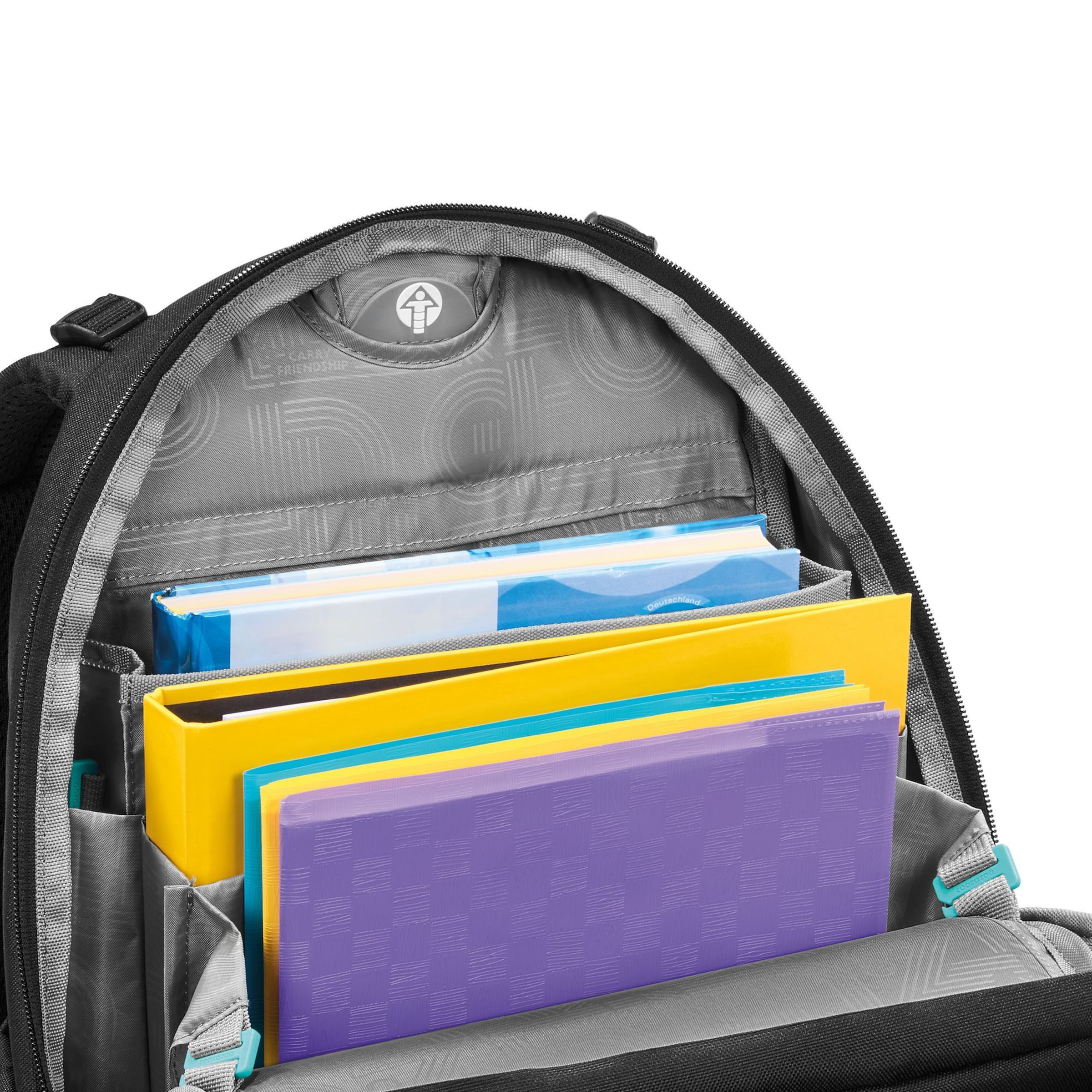 Coocazoo Rucksack 'Porter' in Schwarz