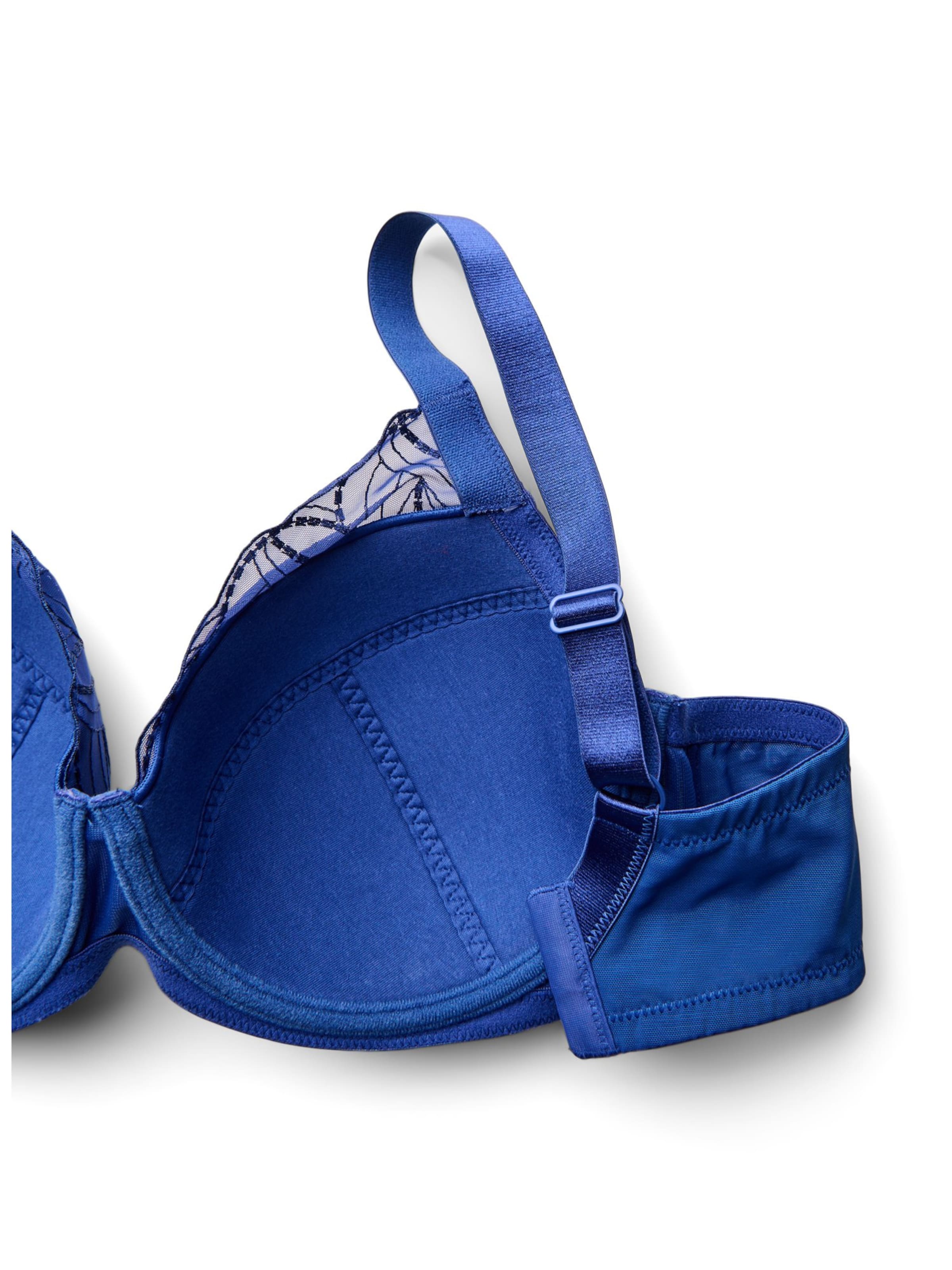 Devoted by Zizzi Bustier Biustonosz 'LELLY' w kolorze niebieski