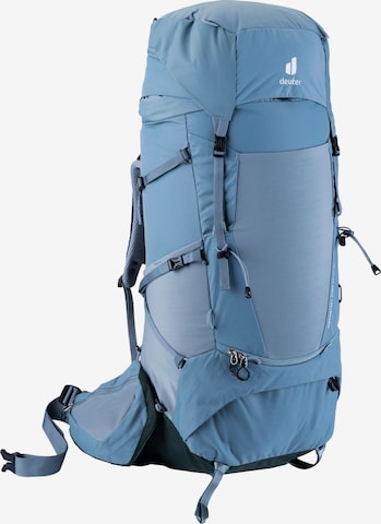 DEUTER Sports Backpack 'Aircontact Core 65+10 SL' in Blue: front