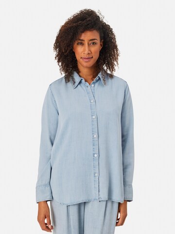 Masai Blouse in Blue: front