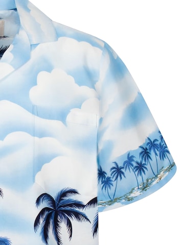 KY's Regular Fit Hemd 'Palmbeach' in Blau