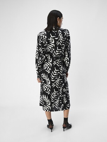 Robe-chemise 'Mira' OBJECT en noir