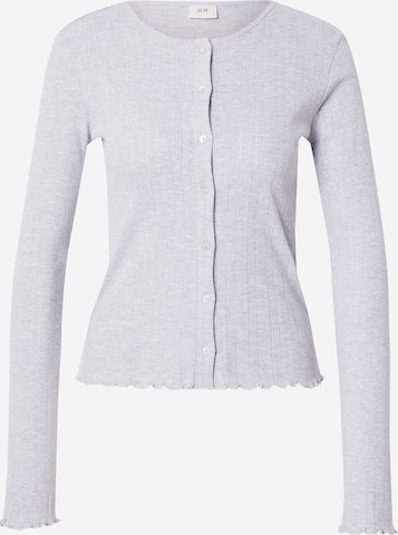 JDY Knit cardigan 'JDYSalsa' in Grey: front
