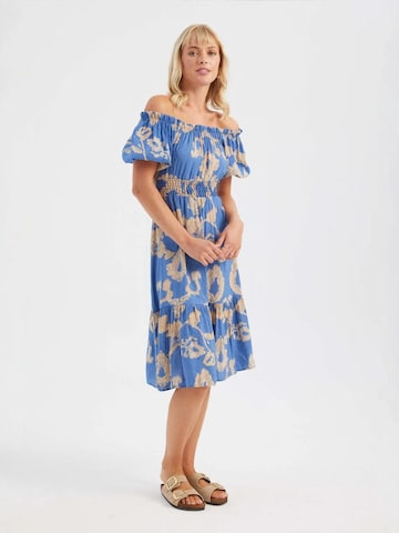 Hiccup Kleid in Blau