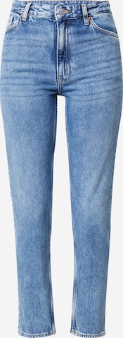 Monki Slim fit Jeans in Blue: front