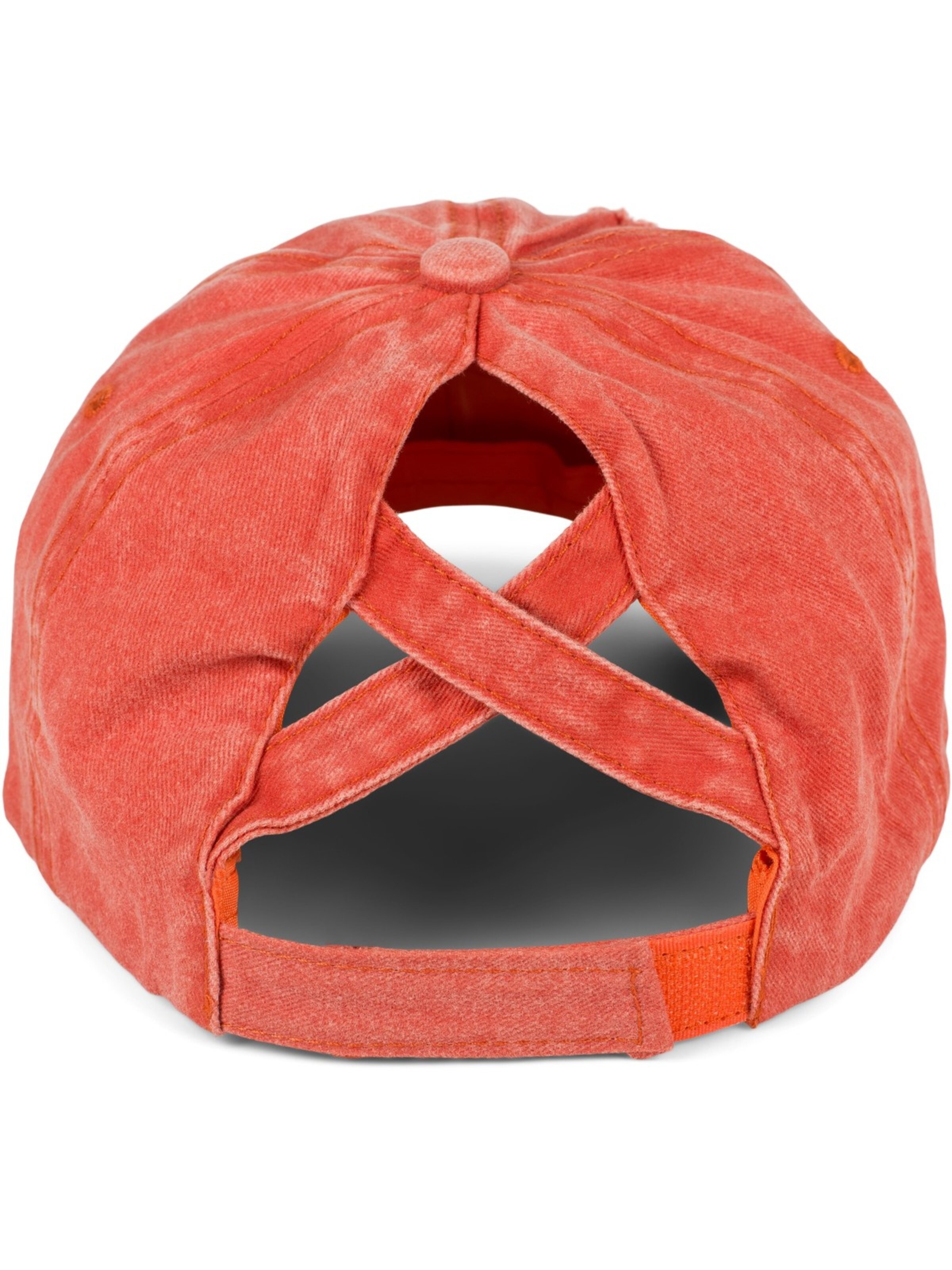 styleBREAKER Cap 'Ponytail Baseball Cap Used Look'‌‌‌‌‌‌ in Braun