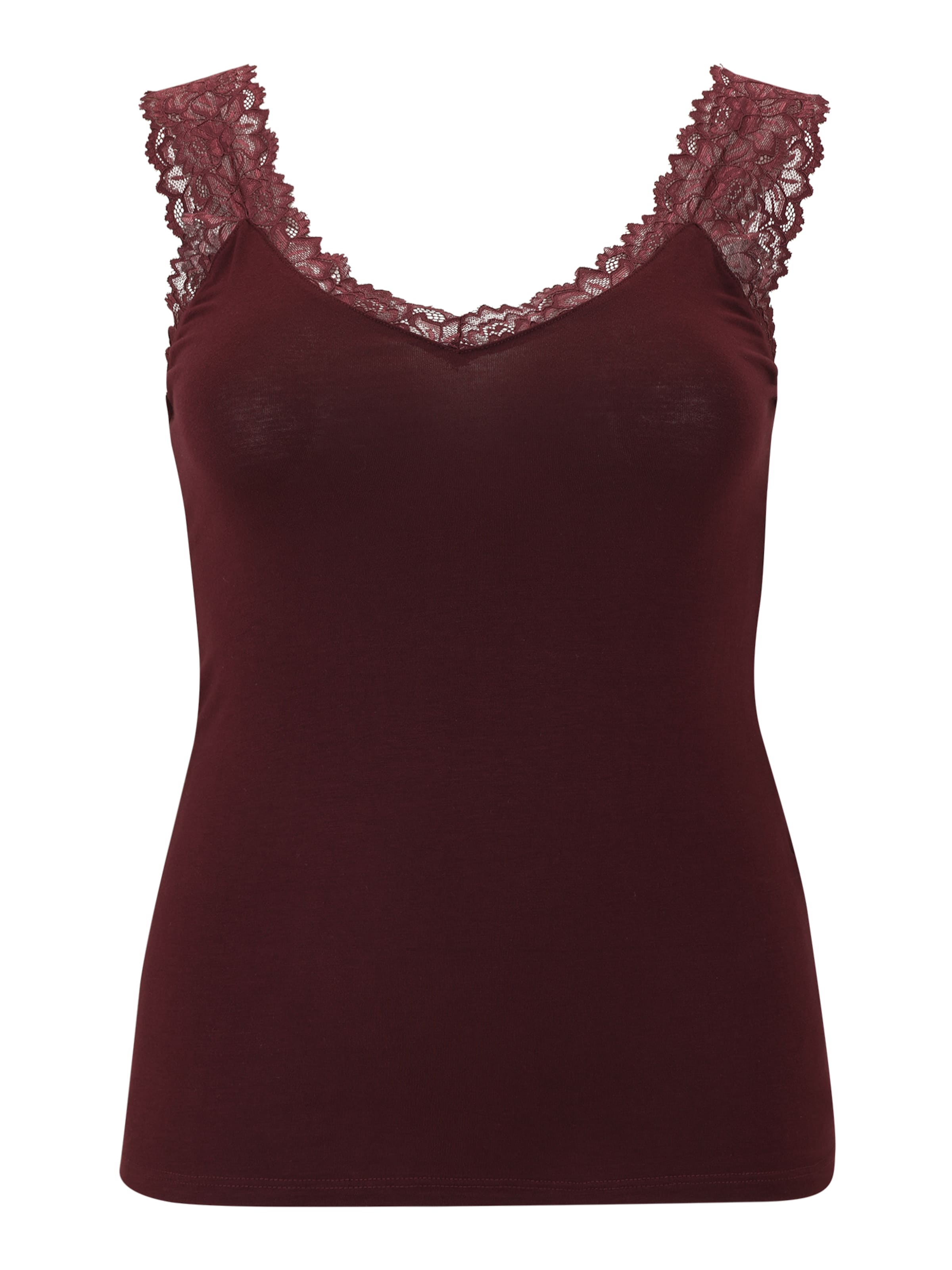 Vero Moda Curve Top 'VMCROSA' in Red: front