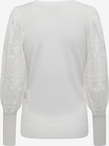 Pull-over Only Maternity en blanc