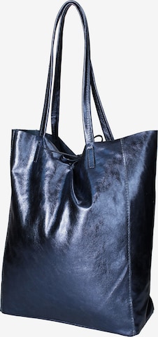 Shopper di Gave Lux in blu: frontale