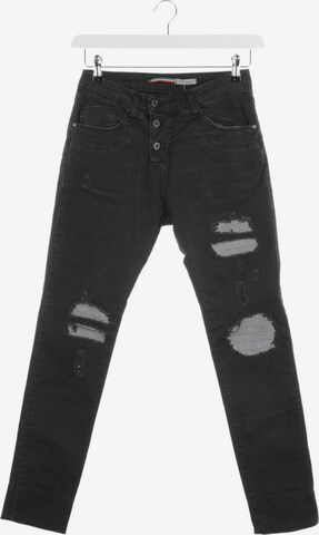 PLEASE Jeans in 27 in Black: front