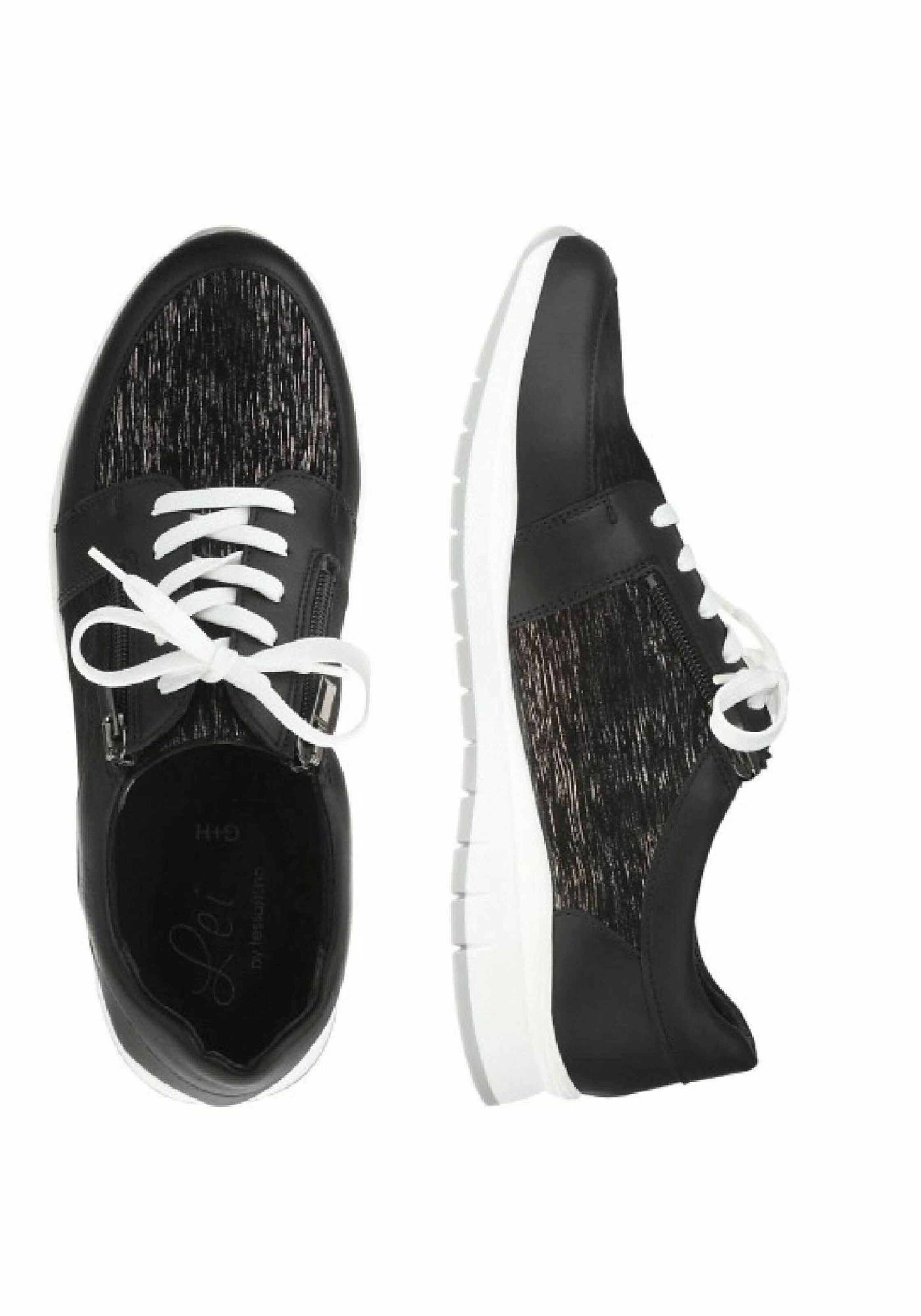 Lei by tessamino Schnürschuh 'Naara' in Schwarz