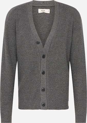 HOLLISTER Knit cardigan in Grey: front