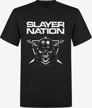 T-Shirt 'Slayer Nation T-Shirt' Slayer en noir : devant